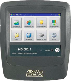DeltaOhm HD 30.1, spektroradiometar, data loger