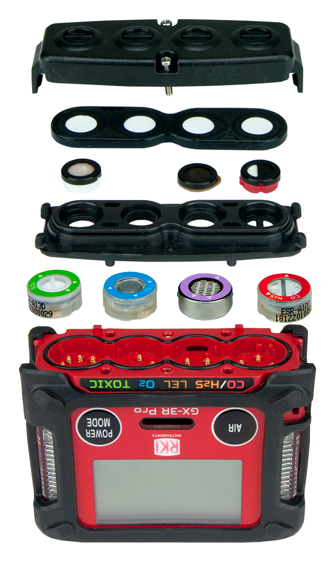 RKI GX-3R Pro, detektor 5 plina