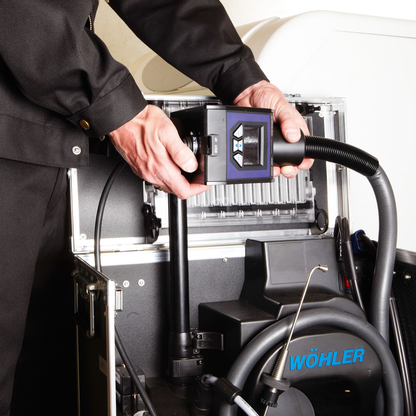 WÖHLER SM 500, Analizator Čestica