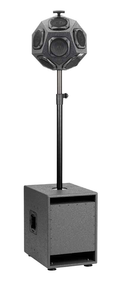 DeltaOhm HD 2050, višesmjerni izvor zvuka, dodekahedronski zvučnik