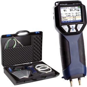 Wöhler DC 410FLOW Diferencijalni manometar i Mjerač protoka (strujanja)