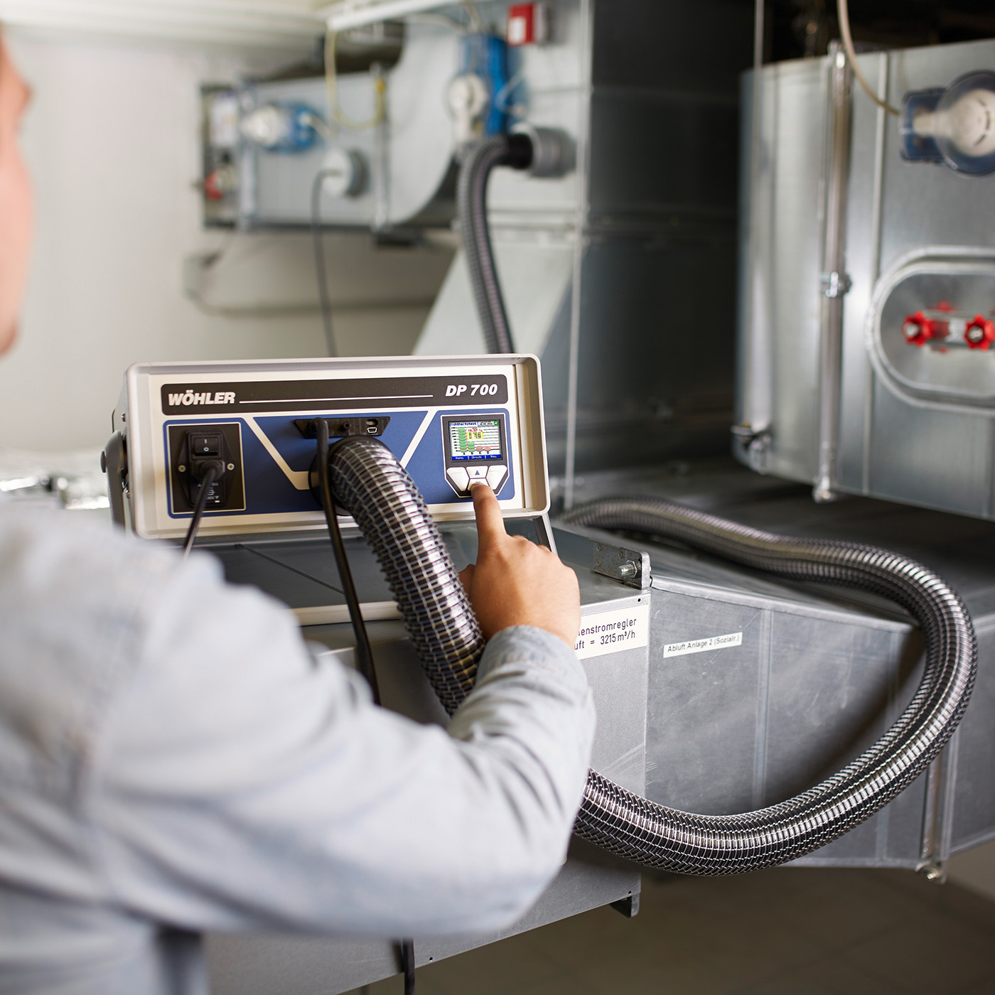 WÖHLER DP 700 Tester Nepropusnosti/Propusnosti ventilacijskih sustava