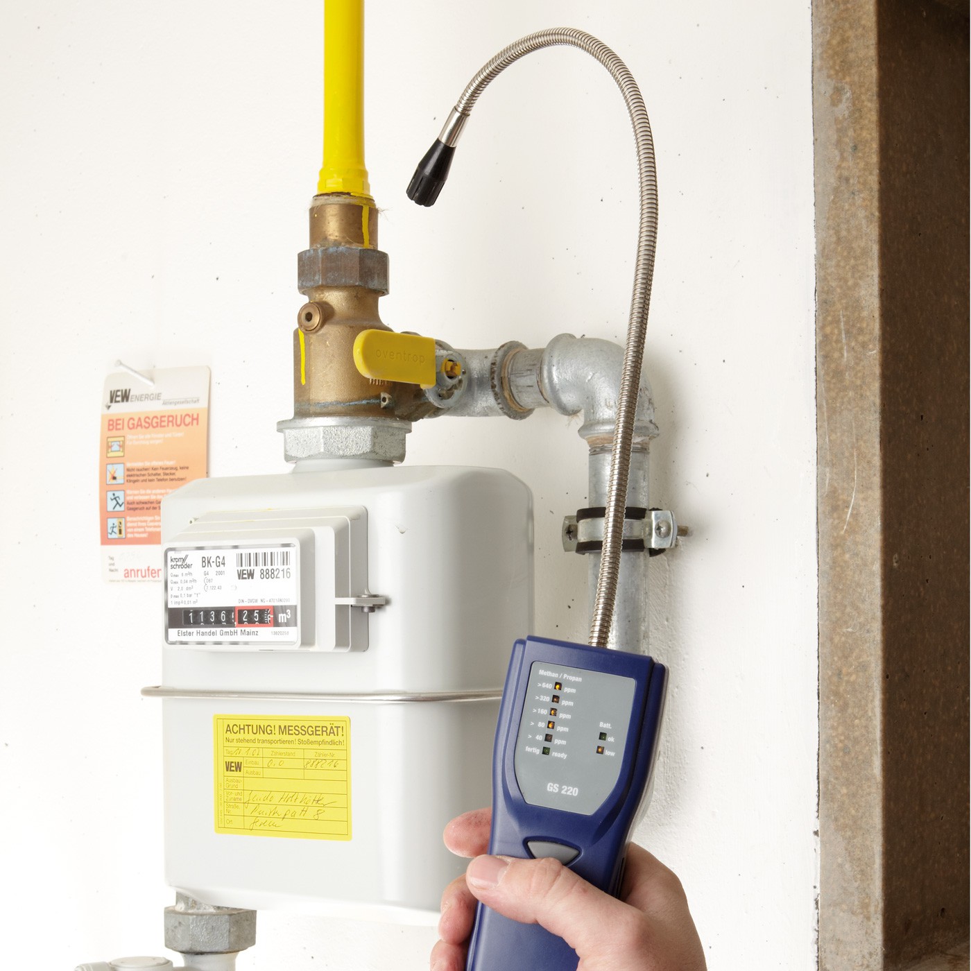 Wöhler GS 220, Njuškalo Za Plin