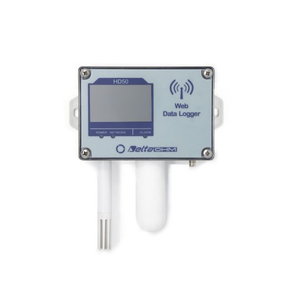 DeltaOhm HD50, web data logger