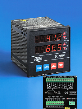DeltaOhm HD 9404, regulator, indikator, sa dva ulaza