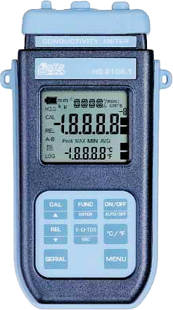 DeltaOhm HD 2106.1, 2106.2, konduktometar, temperatura