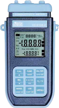 DeltaOhm HD 2106.1, 2106.2, konduktometar, temperatura