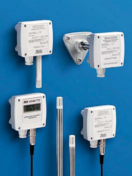 DeltaOhm HD 4807T…, HD 48V07T…, HD 48S07T…, HD 4801T..., pasivni ili aktivni transmiteri za mjerenje temperature, relativne vlage, relativne vlage i temperature, temperature i DP