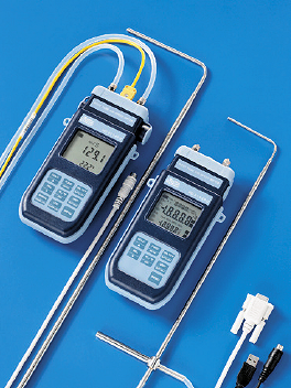 DeltaOhm HD 2114P.0, HD 2114P.2, HD 2134P.0, HD 2134P.2, prijenosni mikro manometar - termometar za Pitot cijevi