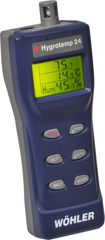 WÖHLER IR Hygrotemp 24
