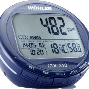 WÖHLER CDL 210 CO2 Data loger