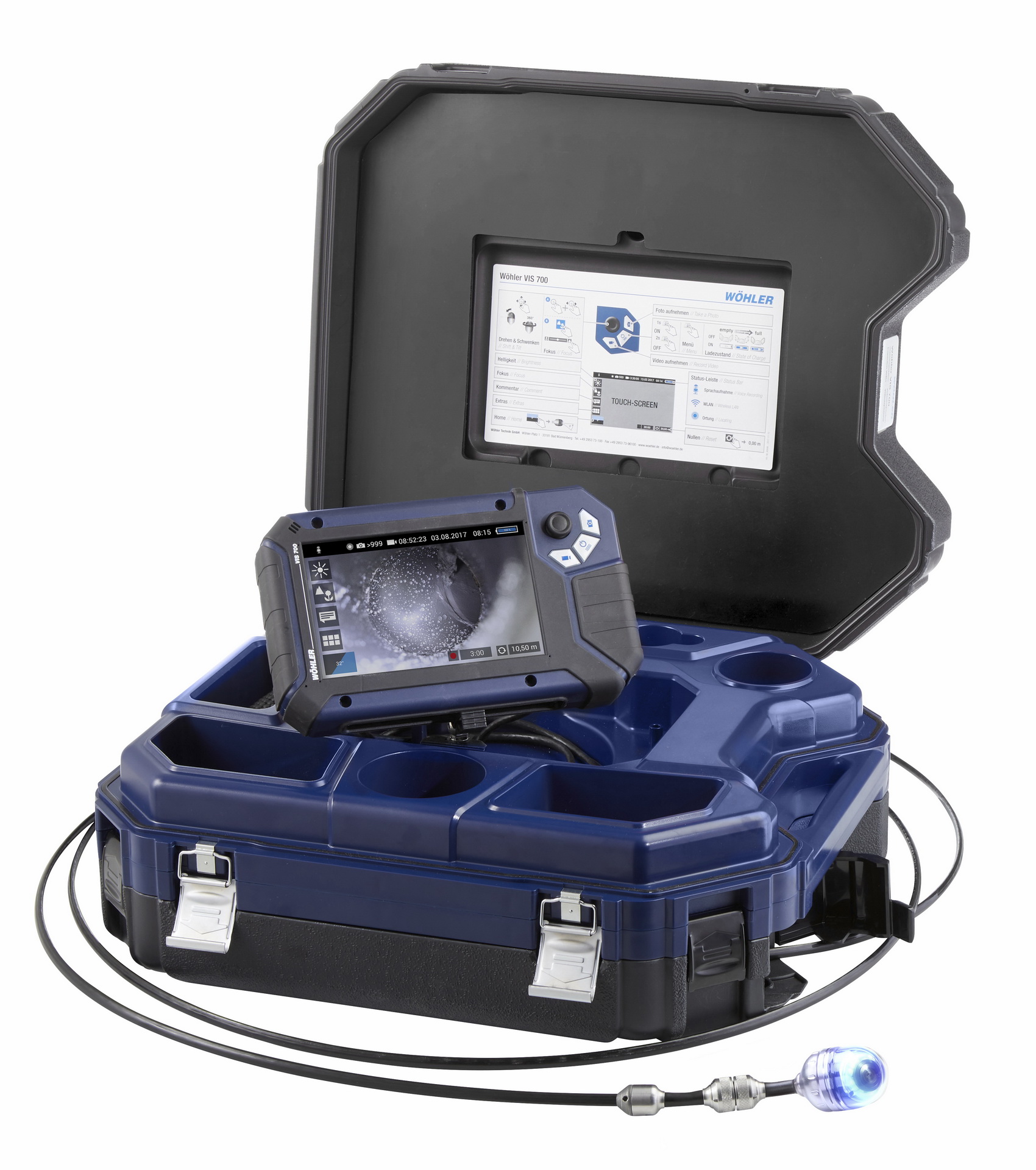 Wöhler VIS700 HD - Videoinspekcijski sustav
