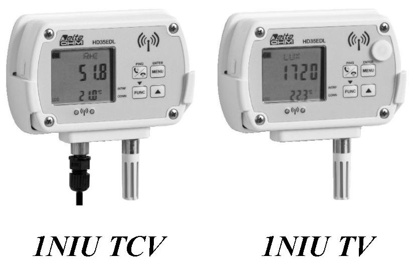 DeltaOhm HD 35ED 1NIU TCV, 1NIU TV