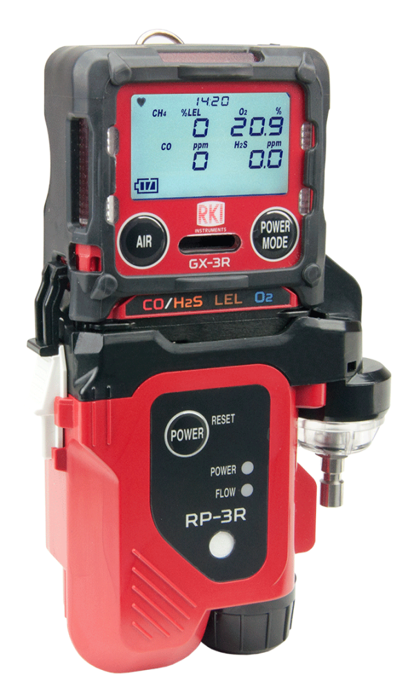 RKI GX-3R, detektor 4 plina