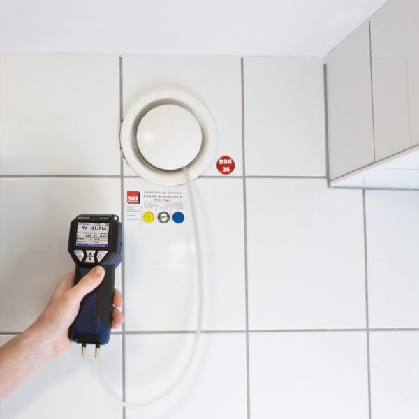 Wöhler DC 410FLOW Diferencijalni manometar i Mjerač protoka (strujanja)
