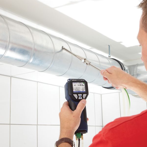 Wöhler DC 410FLOW Diferencijalni manometar i Mjerač protoka (strujanja)
