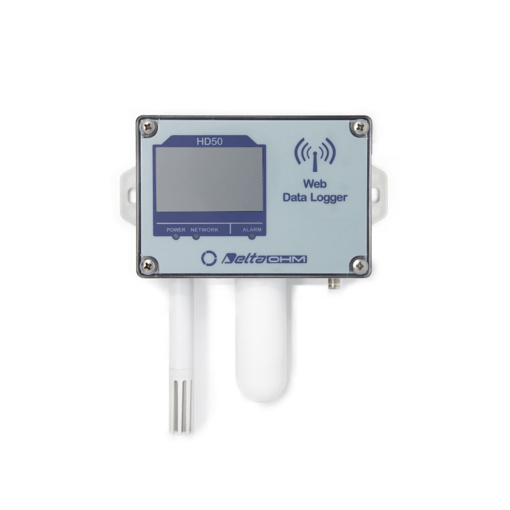 DeltaOhm HD50, web data logger