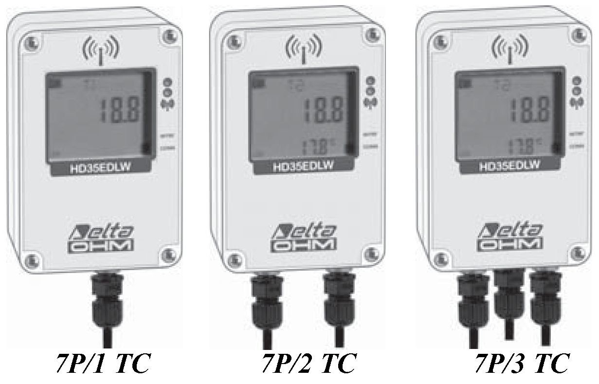 DeltaOhm HD 35EDW 7P/1 TC, 7P/2 TC, 7P/3 TC